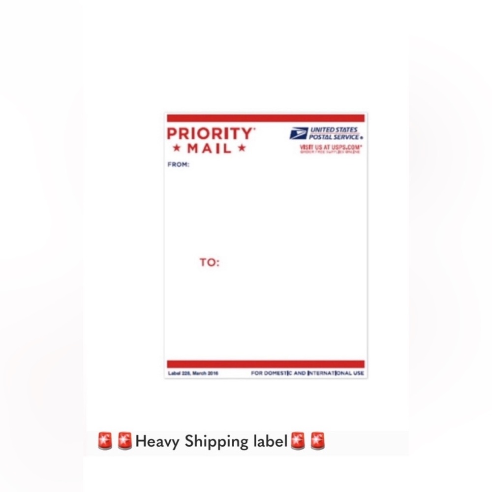 $3 Shipping Label